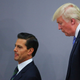 President of Mexico Enrique Peña Nieto walks with then-Republican presidential candidate Donald Trump after a meeting Aug. 31, 2016, in Mexico City. (Hector Vivas/LatinContent/Getty Images)